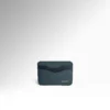 Hector Aegean Blue Epsom Δερμάτινο Card Holder Μπροστά