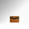 Hector Cognac Epsom Δερμάτινο Card Holder Μπροστά