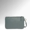 Ravello Sky Blue Togo Δερμάτινο Pouch Μπροστά