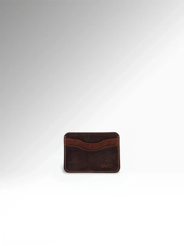 Hector-Dark-Brown-Crazy-Horse-Leather-Card-Holder-Front