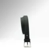 Cicero Dark Green Epsom Leather Belt Vertical