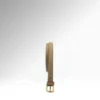 Cicero Petite Beige Epsom Leather Belt Vertical